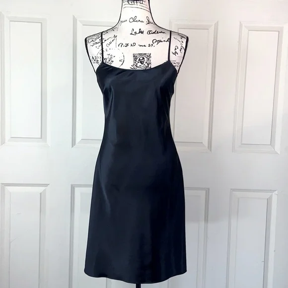 Antonio Melani Satin Chemise Slip